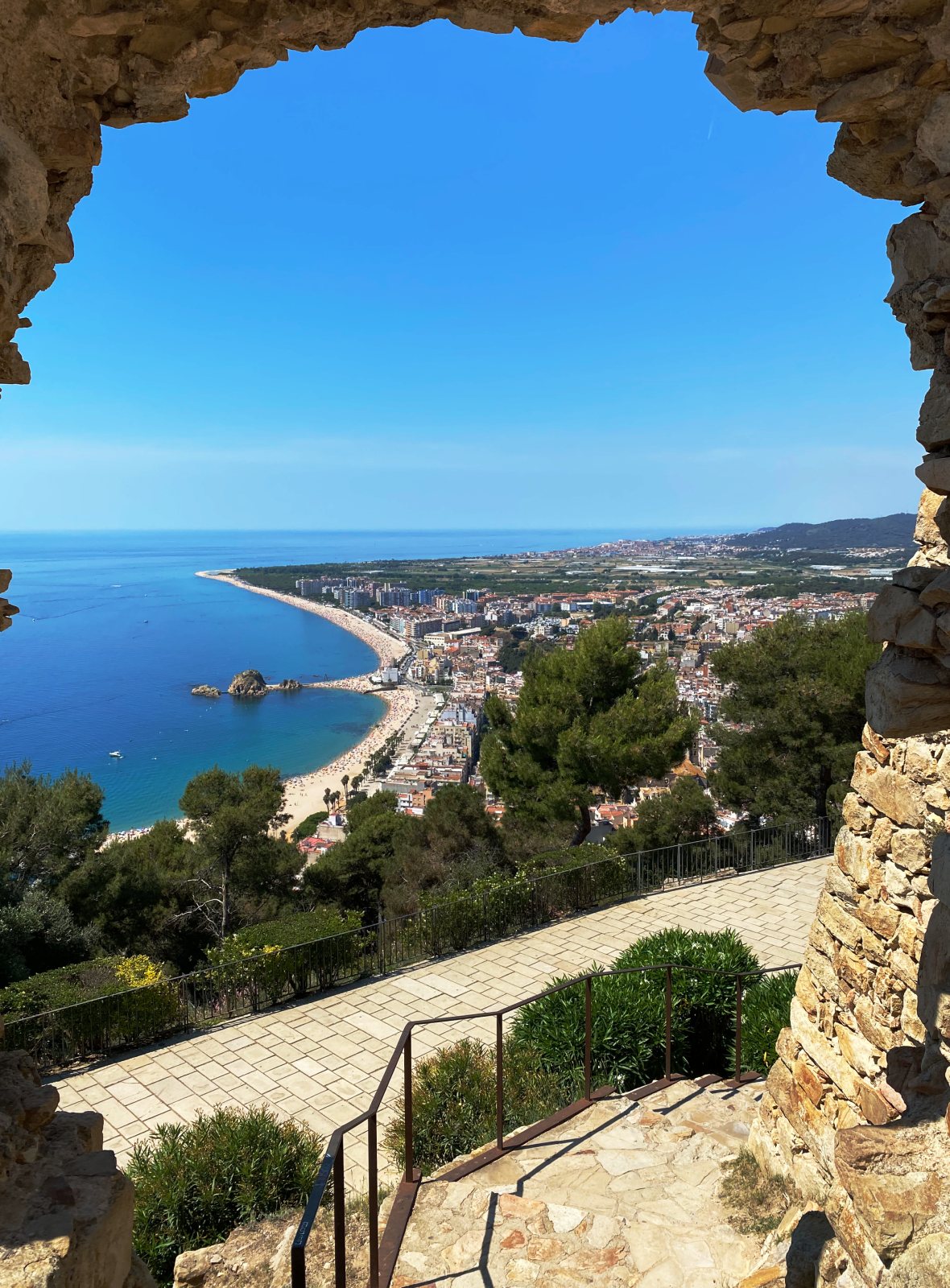 Blanes Castle - Archway