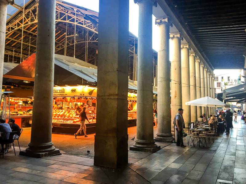 Boqueria Market inside