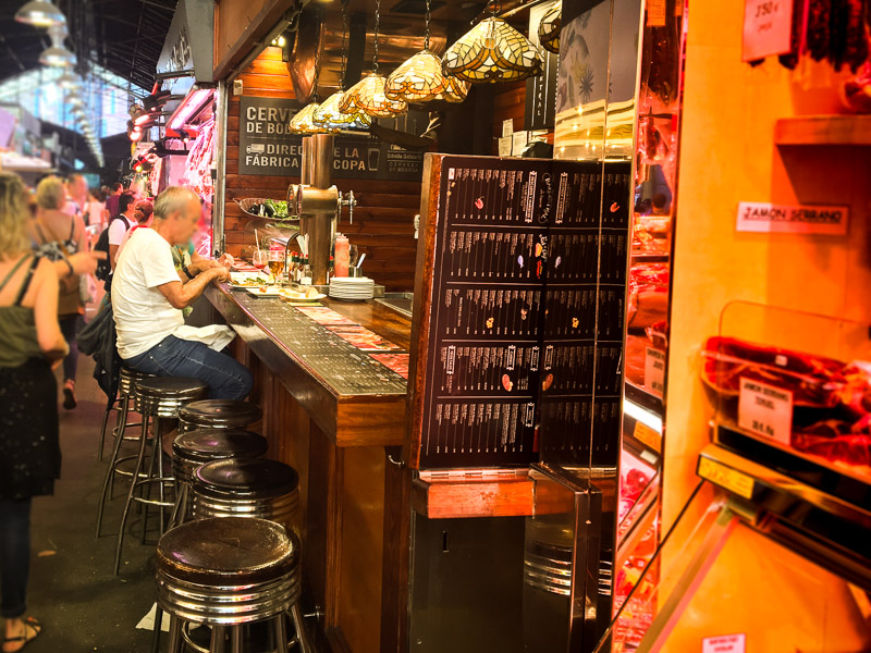 Boqueria Market Stall