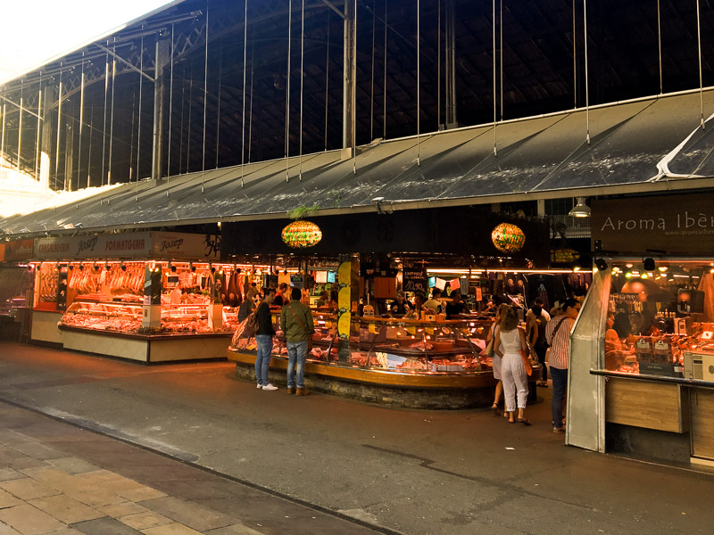 Boqueria Market Stalls