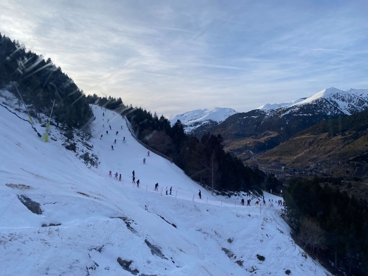 Final descent to El Tarter