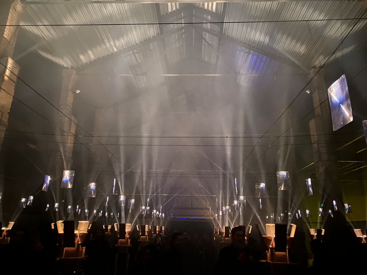 MUHBA Art Museum installation