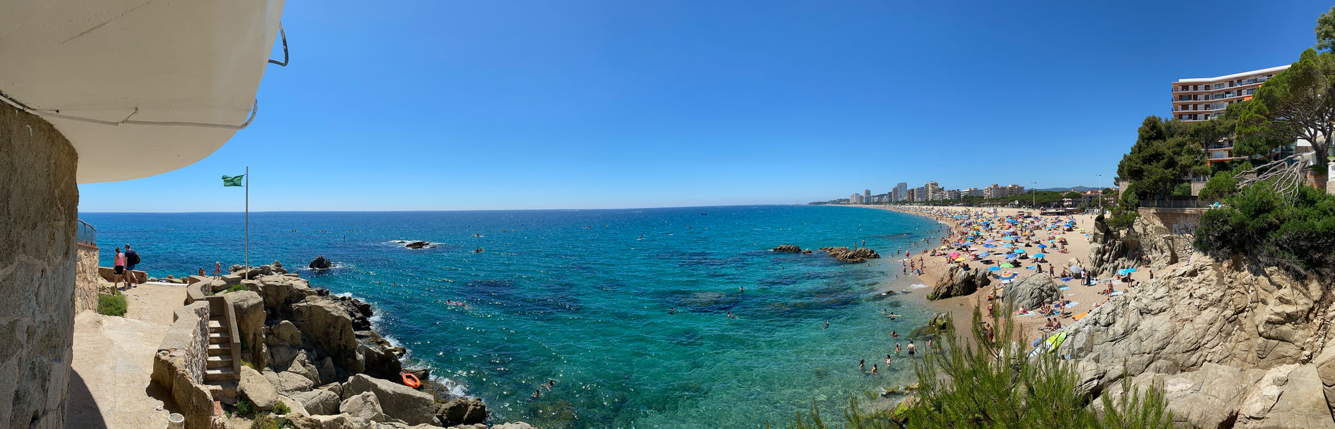 Platja d'aro panorama