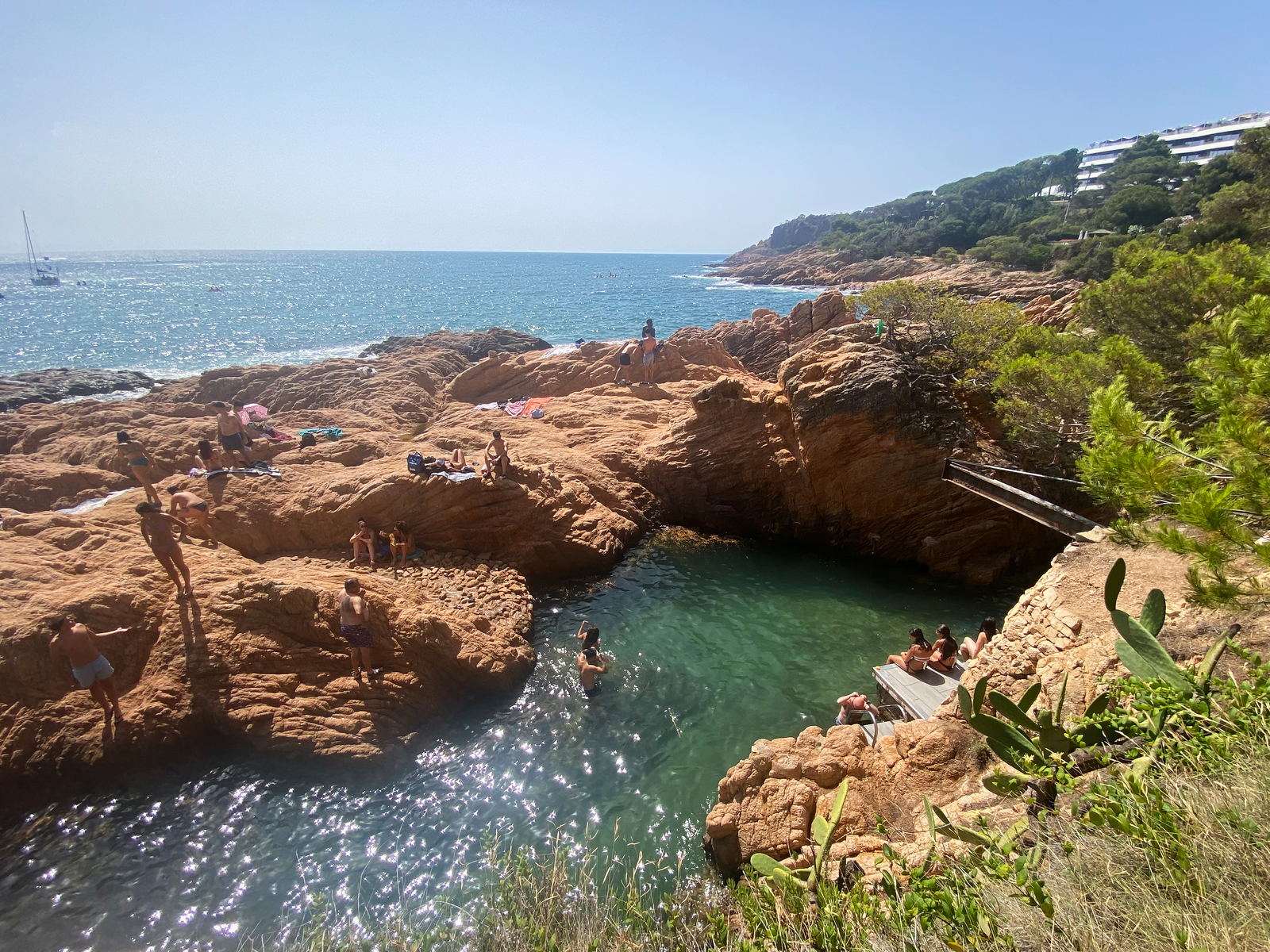 S'Agaró hidden calas swimming