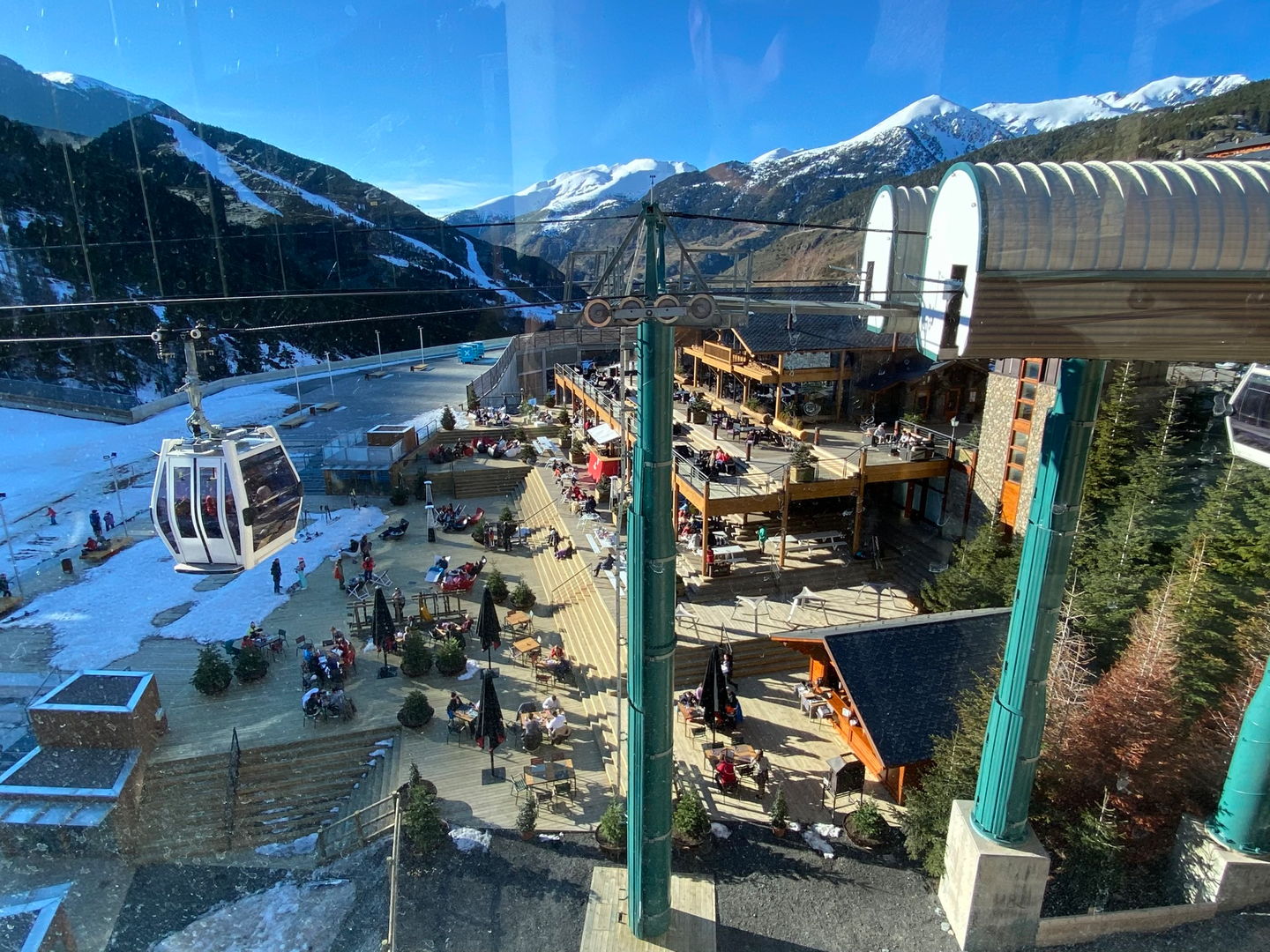 Soldeu cablecar station