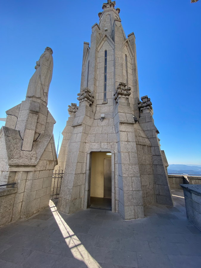 Up the tower